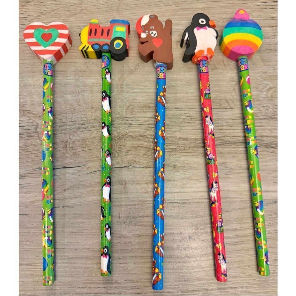 Vintage Lisa Frank Pencil Bundle
